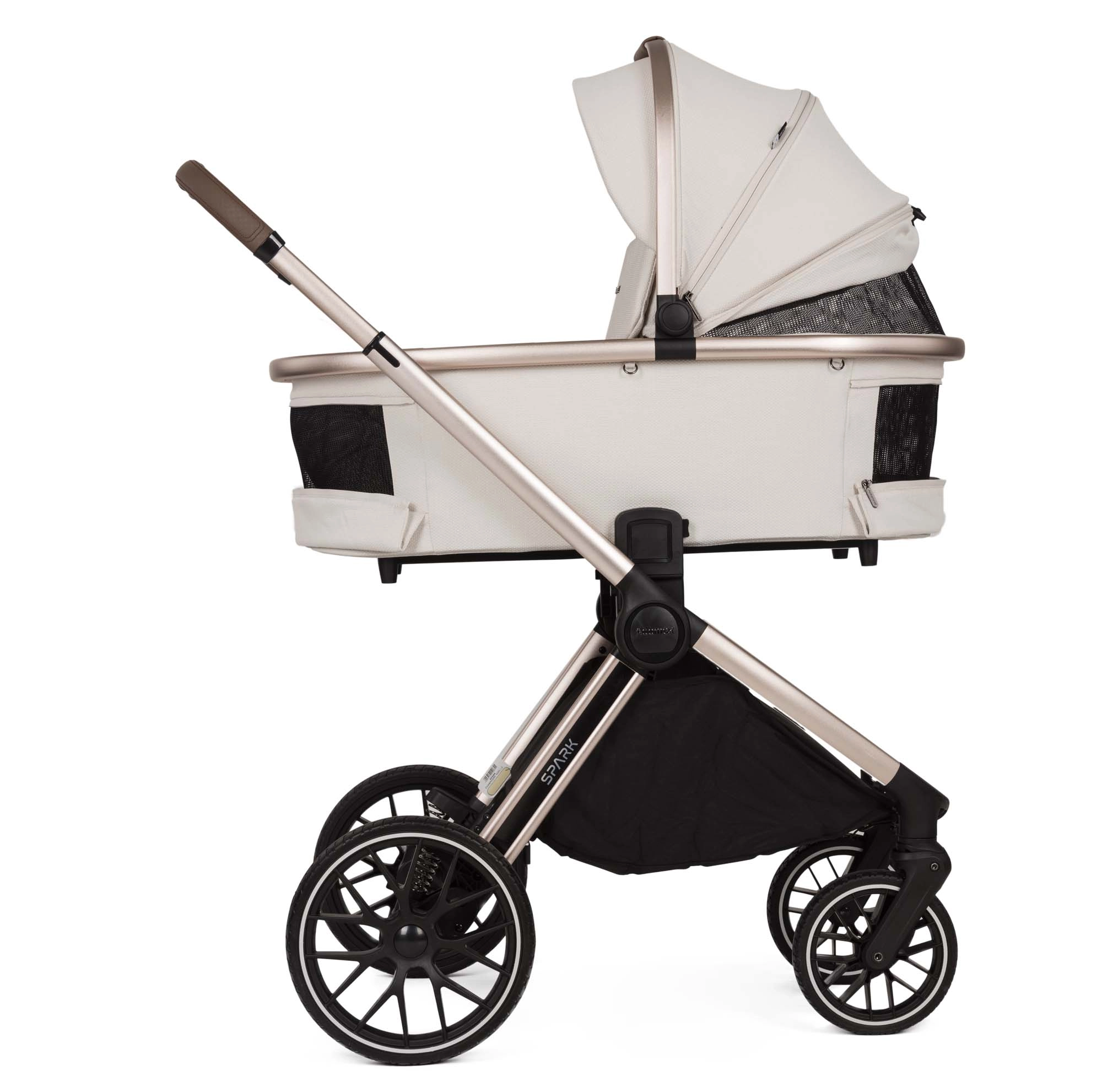 Adamex Spark Champagne Wózek Głęboko-Spacerowy Vanilla 1 3_max_3