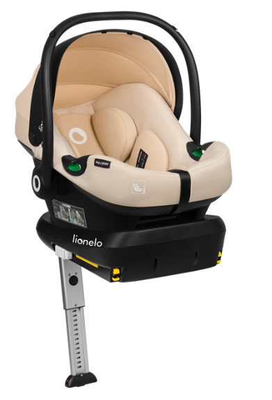 Lionelo Astrid i-Size fotelik samochodowy 0-13 kg Beige Sand d1714116209