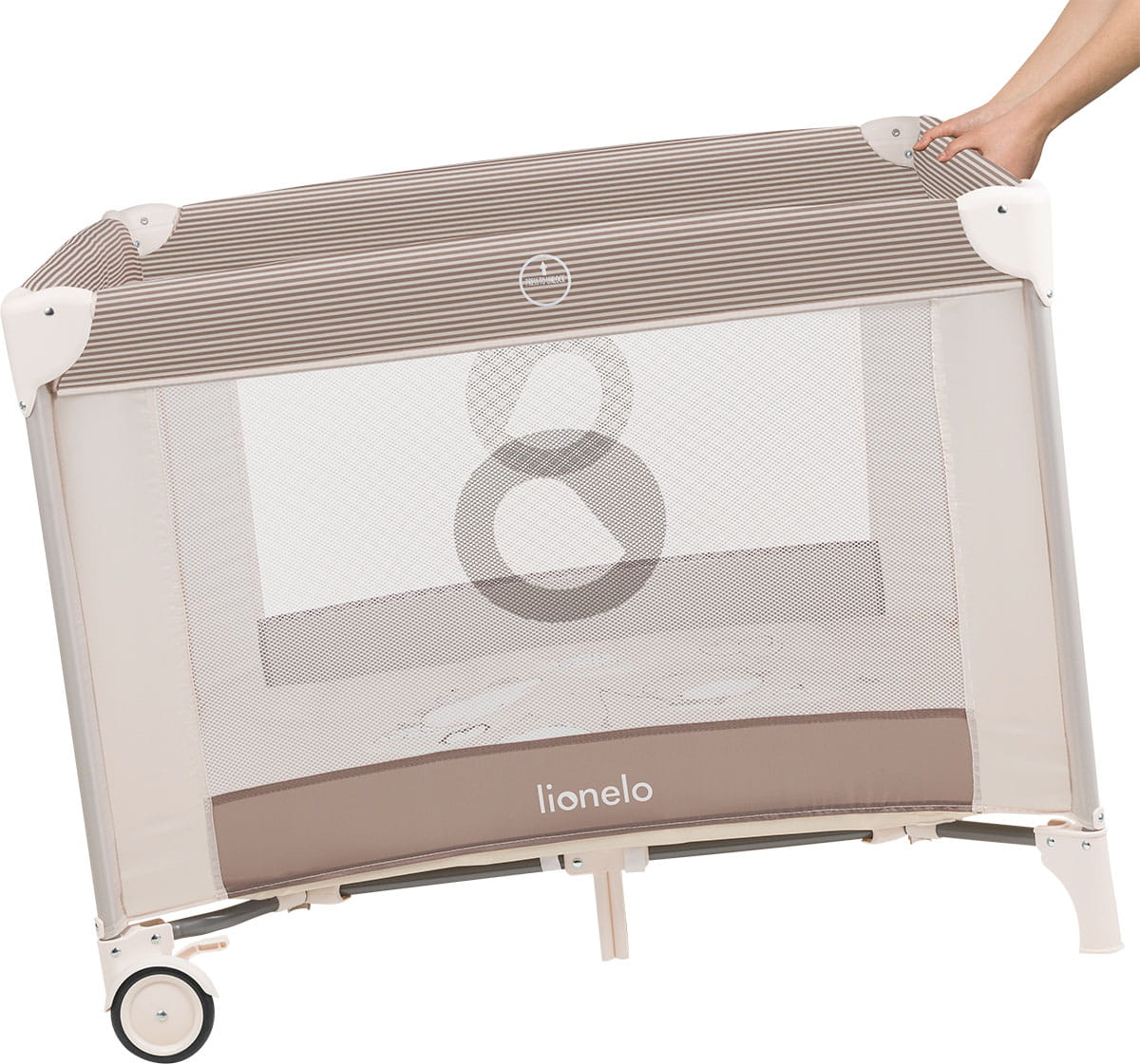  Lionelo Bonnie - składany kojec dziecięcy | Beige Sand lionelo-bonnie-sand-beige4