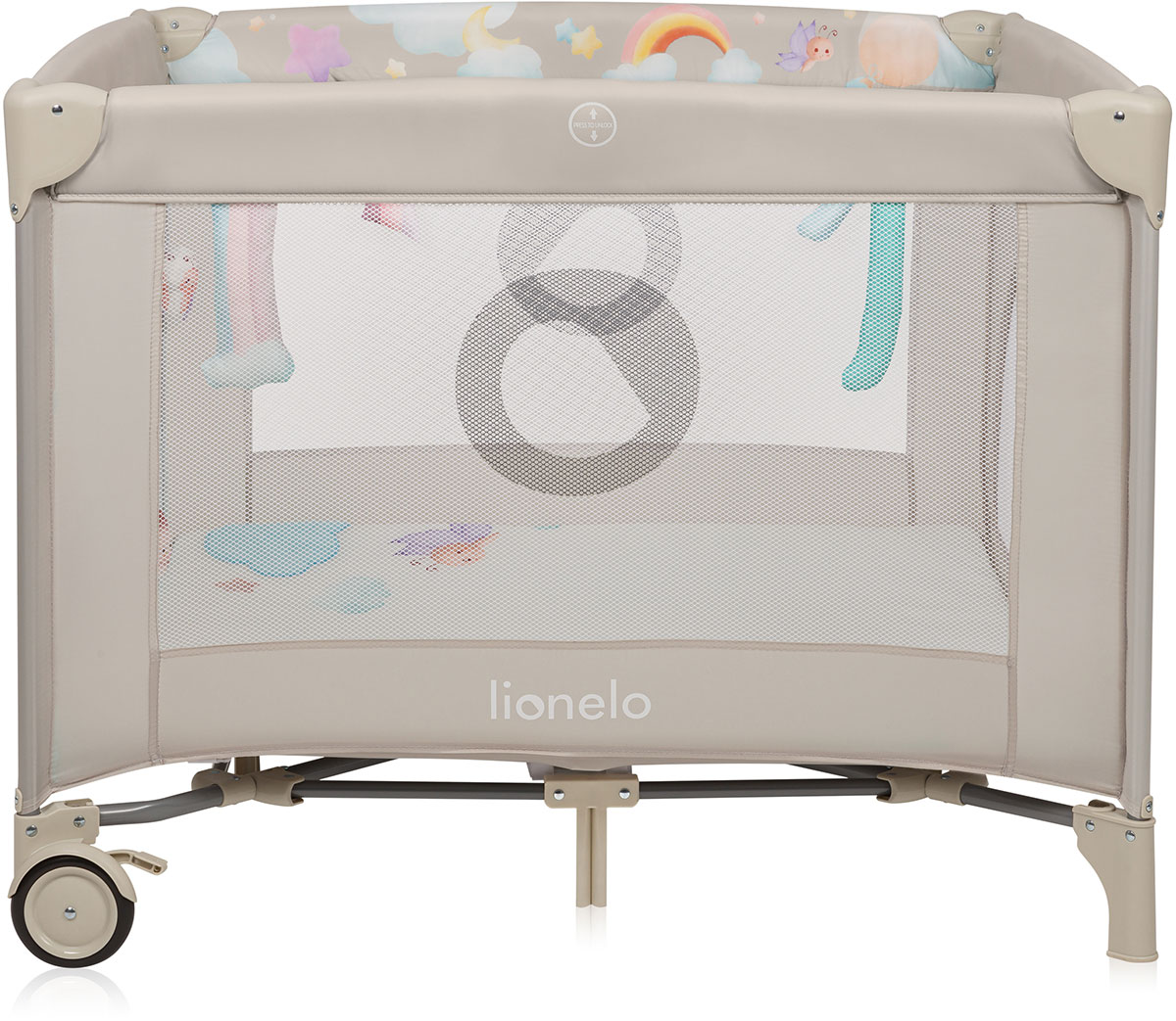Lionelo Millie Plus - wielofunkcyjny kojec dziecięcy | Grey Beige lionelo-millie-plus-grey-beige5
