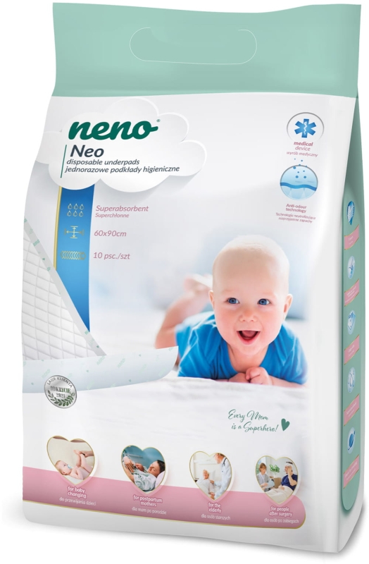 Neno Neo Jednorazowe podkłady higieniczne 10szt neno-neo