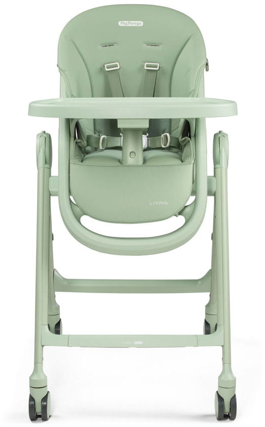 PegPerego Living Regulowane Krzesełko do Karmienia Dziecka z Funkcją Leżaczka | Space Sand pegperego-living-sage3