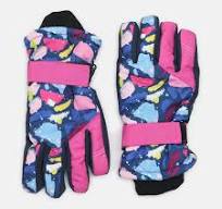 Noviti Rękawiczki Narciarskie 5P Dziewczęce plamy Rozmiar 14 pobrane