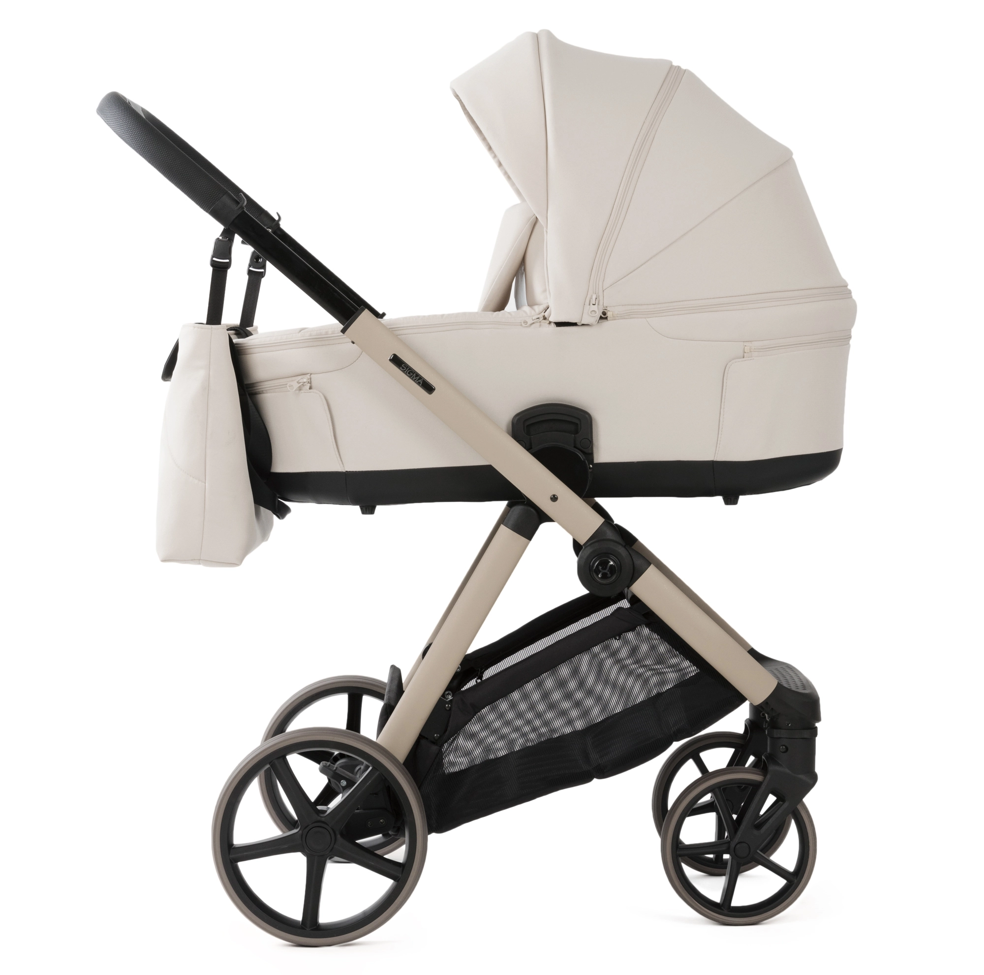 Adamex Sigma Natura Wózek Głęboko-Spacerowy SI-3 VANILLA si-vanilla-1_max