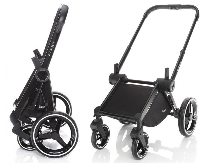 Mast Zopa Evoque Wózek Głęboko-Spacerowy Butterfly EVOQUE-wozek-2w1-Grey-Melange_2549_1200