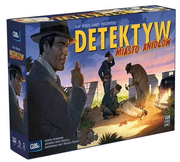 Albi Detektyw. Miasto Aniołów Gra Planszowa detektyw