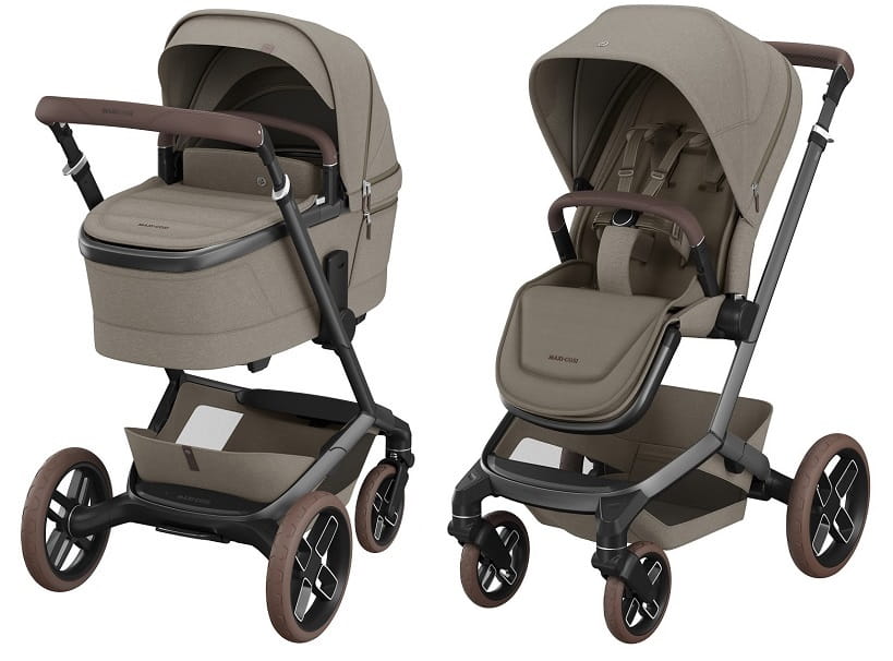 Maxi-Cosi Fame + Carrycot Wózek Głęboko-Spacerowy 2w1 Twillic Truffle maxi-cosi-fame-twillic-truffle-1