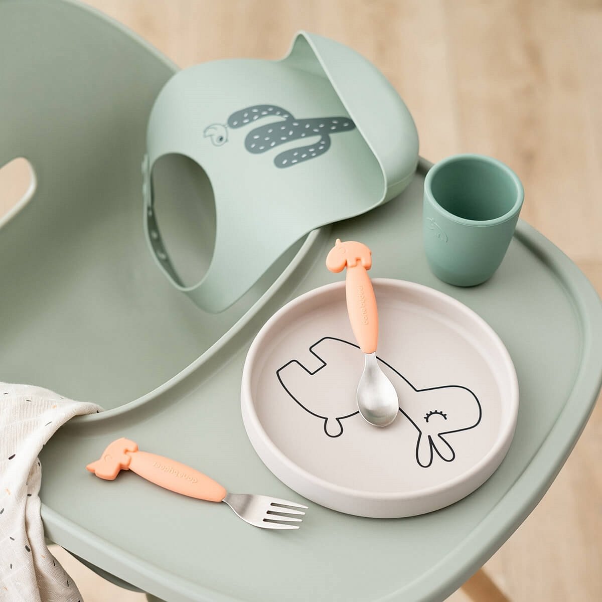 Done by Deer Foremki Silikonowe Happy Clouds Blue 3szt. 3d4bafdcfc4548939d265c550a9609f7