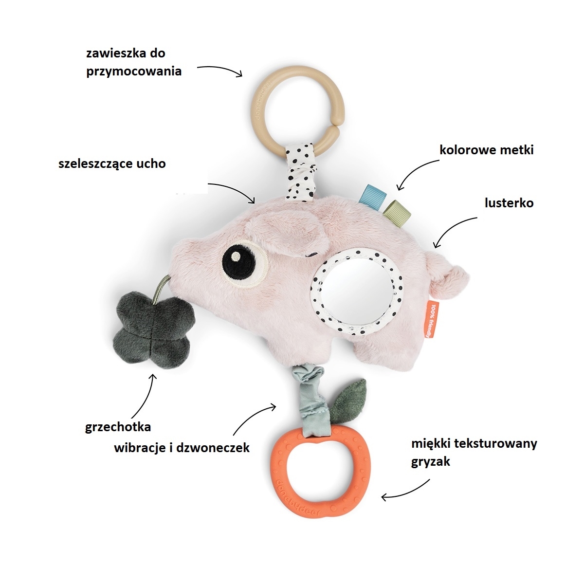 Done by Deer Foremki Silikonowe Happy Clouds Blue 3szt. 3d4bafdcfc4548939d265c550a9609f7