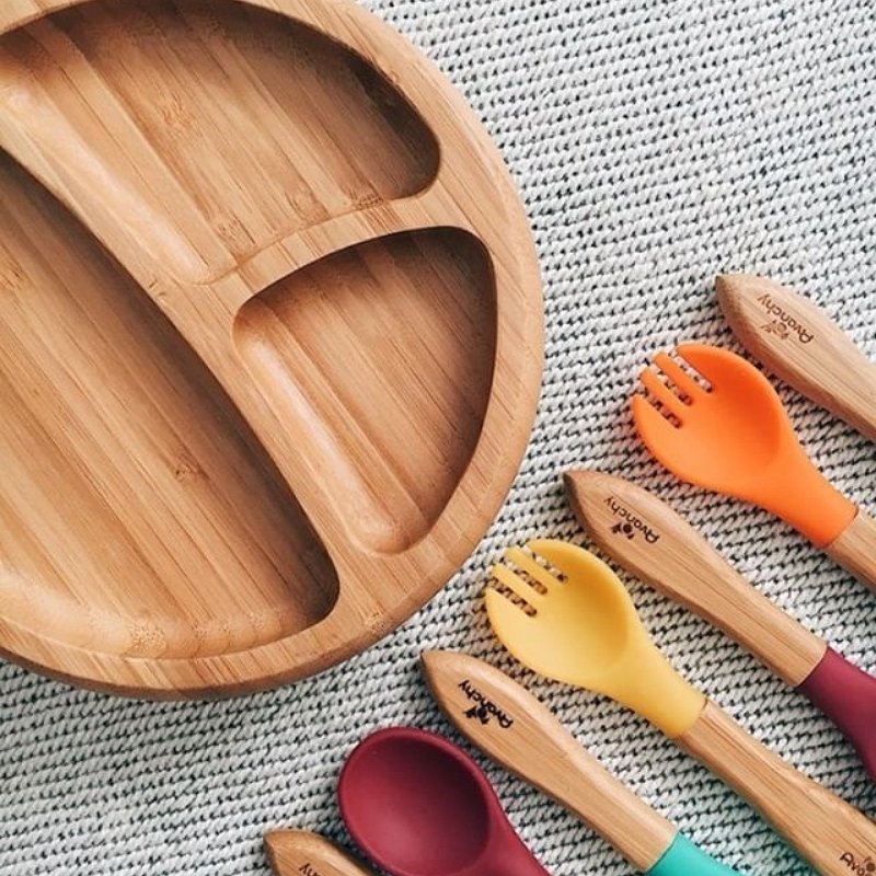 Avanchy Baby Zestaw Bambusowych Łyżeczek Blue 5szt. c2ac3fd230c8426a93f3e7b3a571d2b1