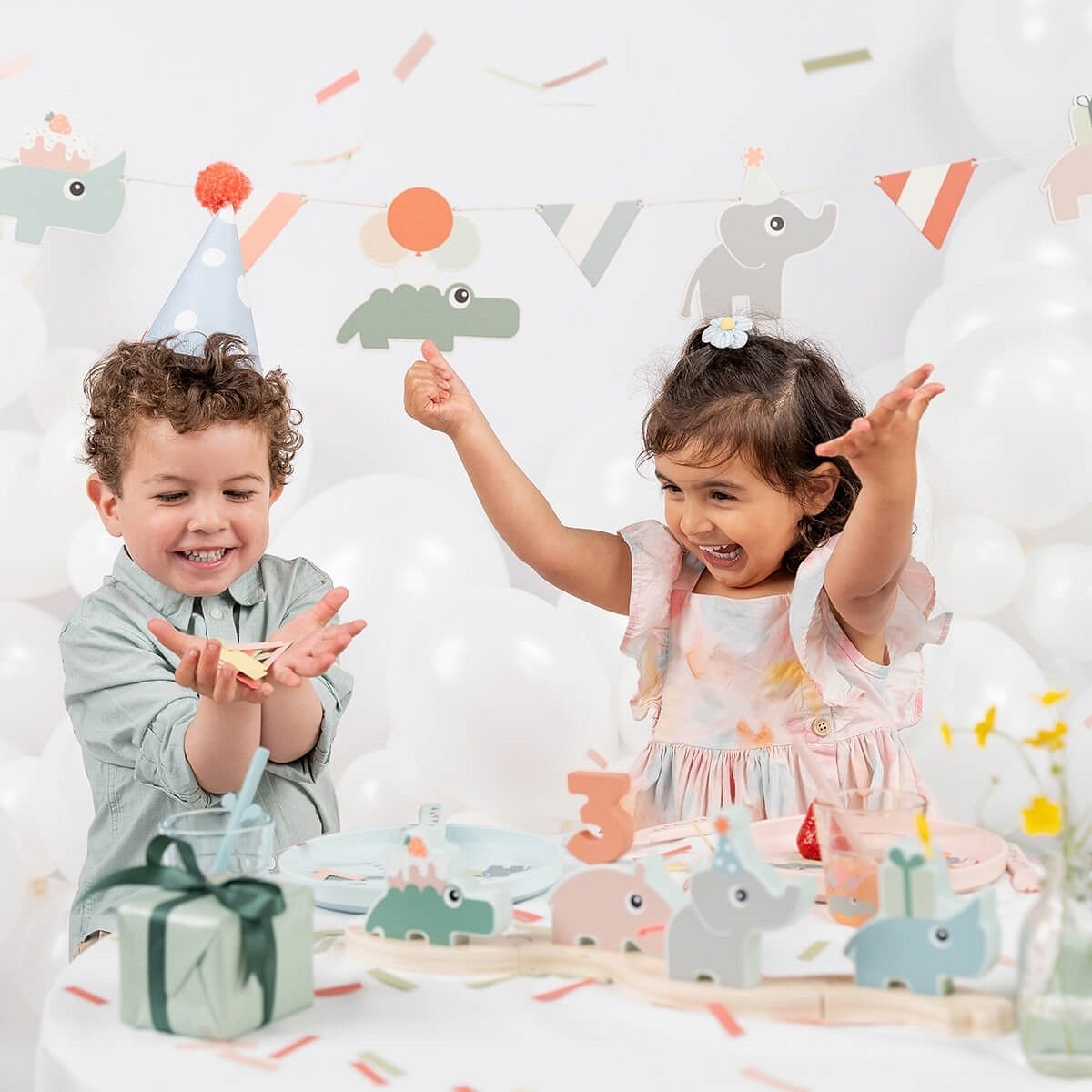 Done by Deer Foremki Silikonowe Happy Clouds Blue 3szt. 3d4bafdcfc4548939d265c550a9609f7