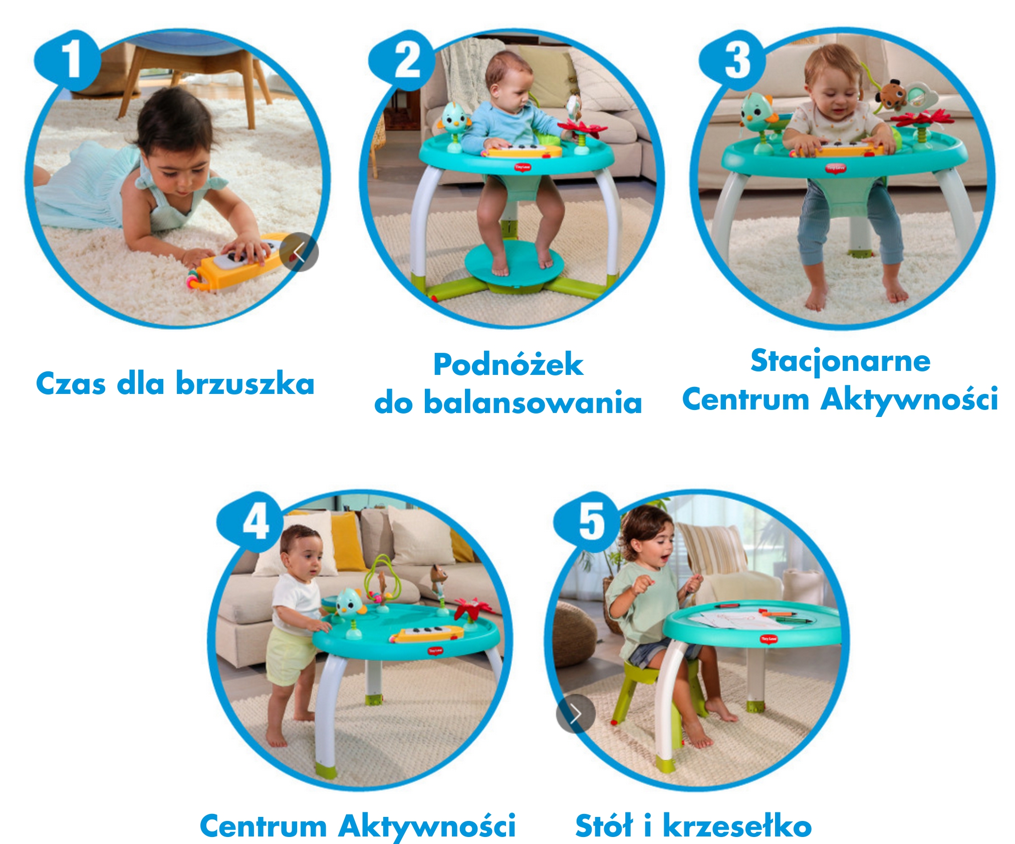 Tiny Love Książeczka Interaktywna - Dwustronna - Décor Czarno-Biała ksiazeczka-interaktywna-dwustronna-d-cor-czarno-biala_24916_01