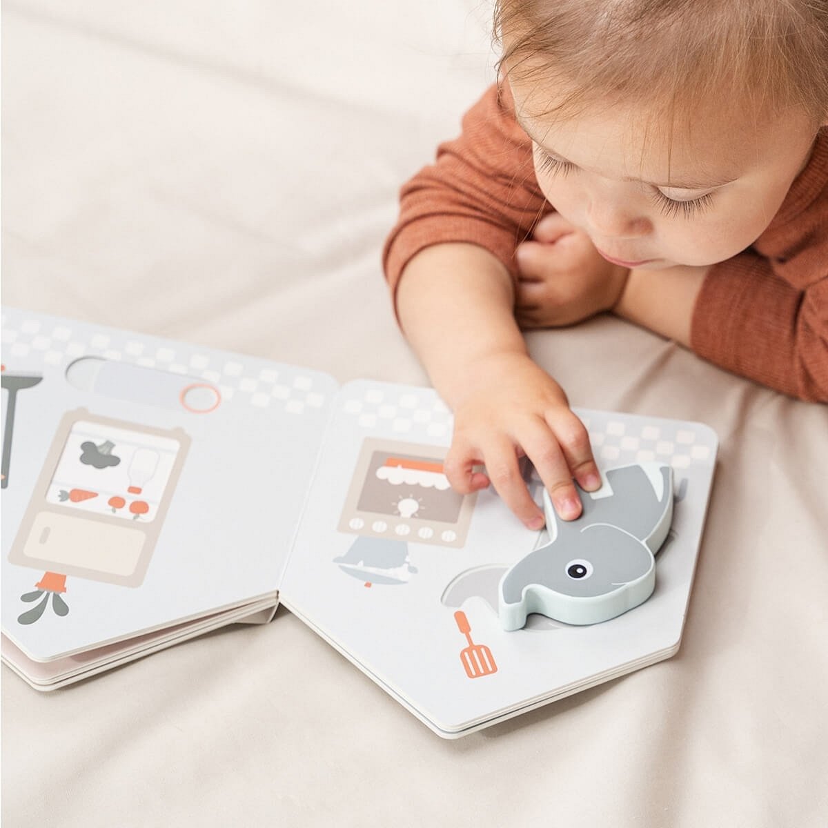 Done by Deer Silikonowa Podkładka Na Stół Krokodyl Croco Powder b81489994cbe44e5966b21590f0ebe56