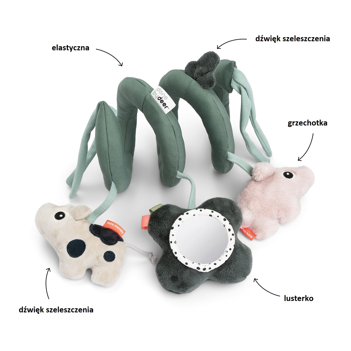 Done by Deer Foodie Łyżeczki Dla Niemowląt Easy-Grip Sand 3szt. 22c0617b20ca4fefbf828878072c9ad5