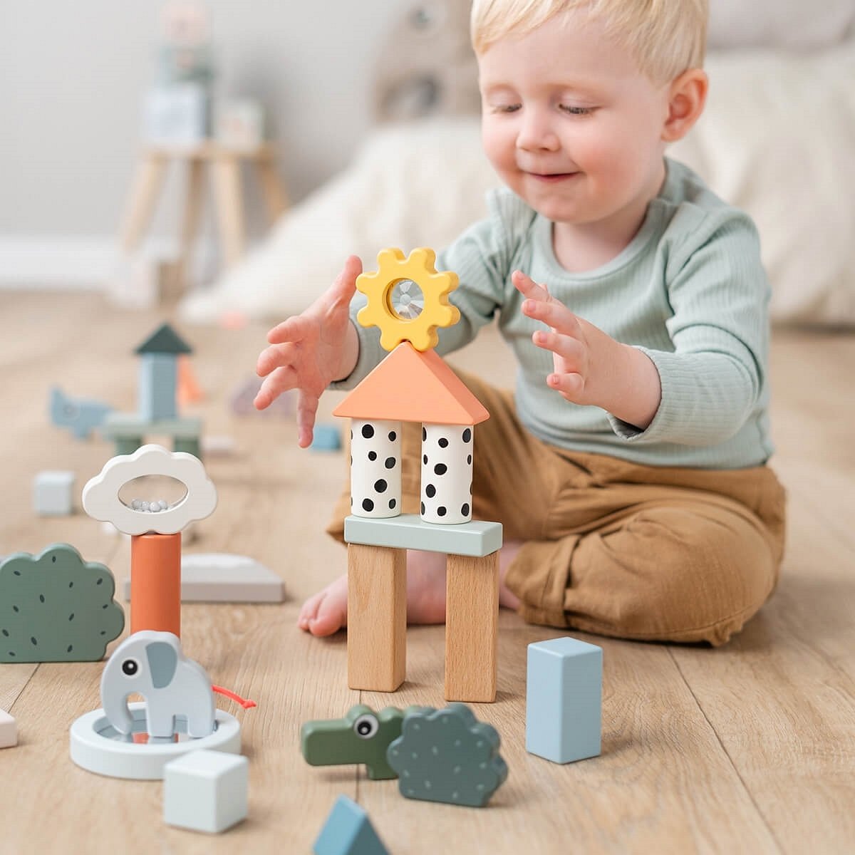 Done by Deer Foremki Silikonowe Happy Clouds Blue 3szt. 3d4bafdcfc4548939d265c550a9609f7