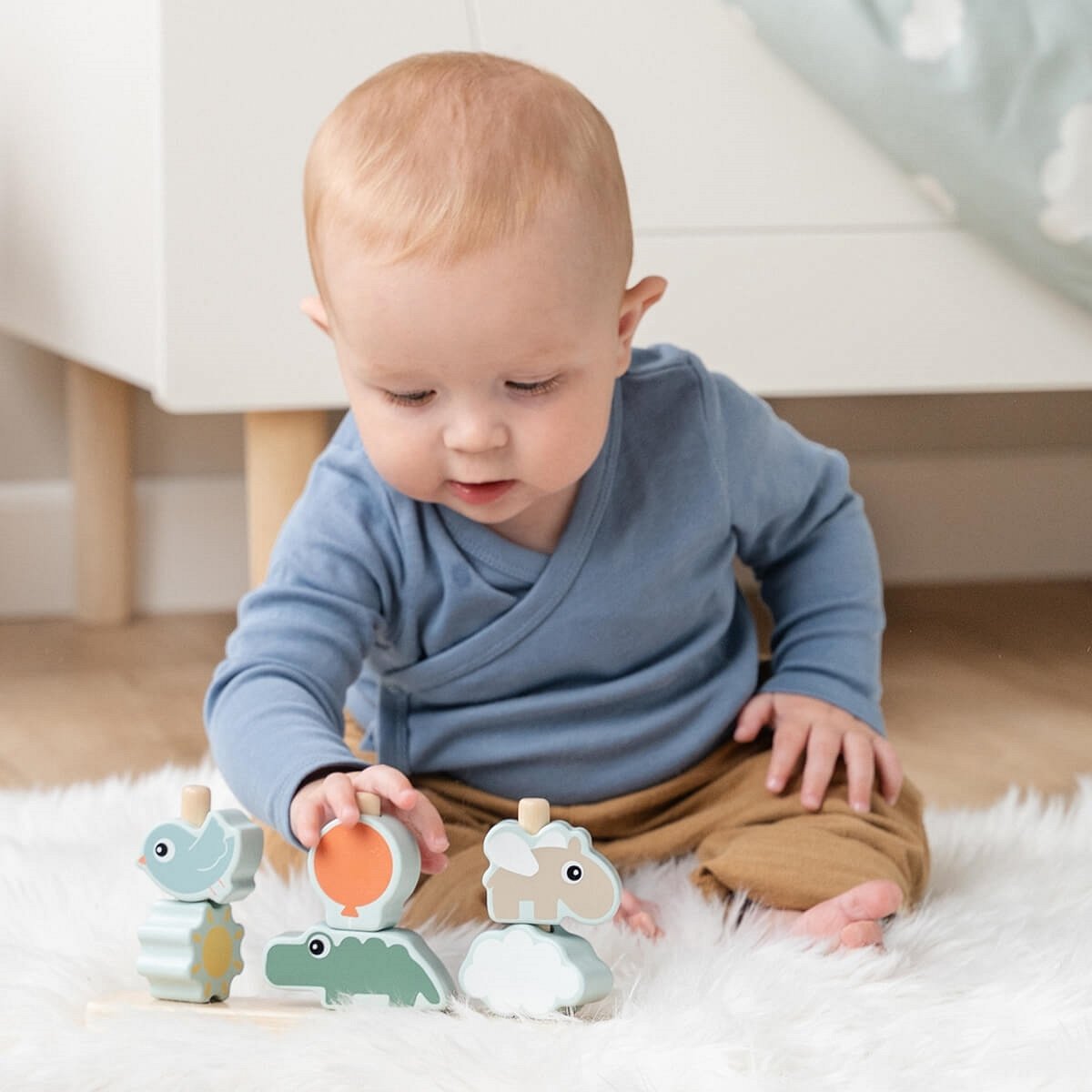 Done by Deer Silikonowa Podkładka Na Stół Krokodyl Croco Powder b81489994cbe44e5966b21590f0ebe56