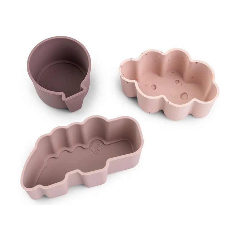 Done by Deer Foremki Silikonowe Happy Clouds Blue 3szt. foremki-silikonowe-do-lunchboxow-zestaw-3-szt-happy-clouds-powder-done-by-deer