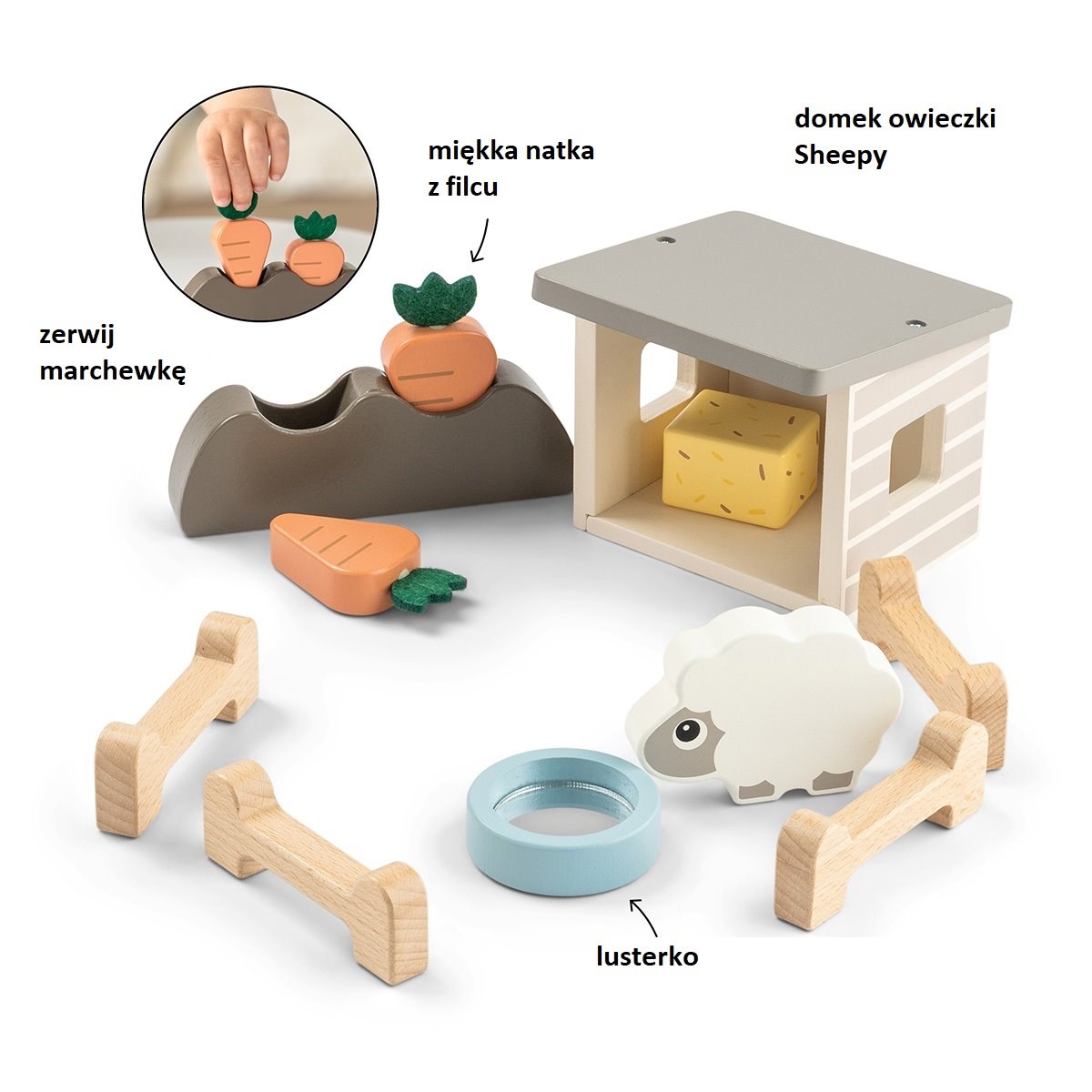 Done by Deer Zabawka Do Wkręcania Krówka Dotti  90142c069fb94dbd93397e11ff094371