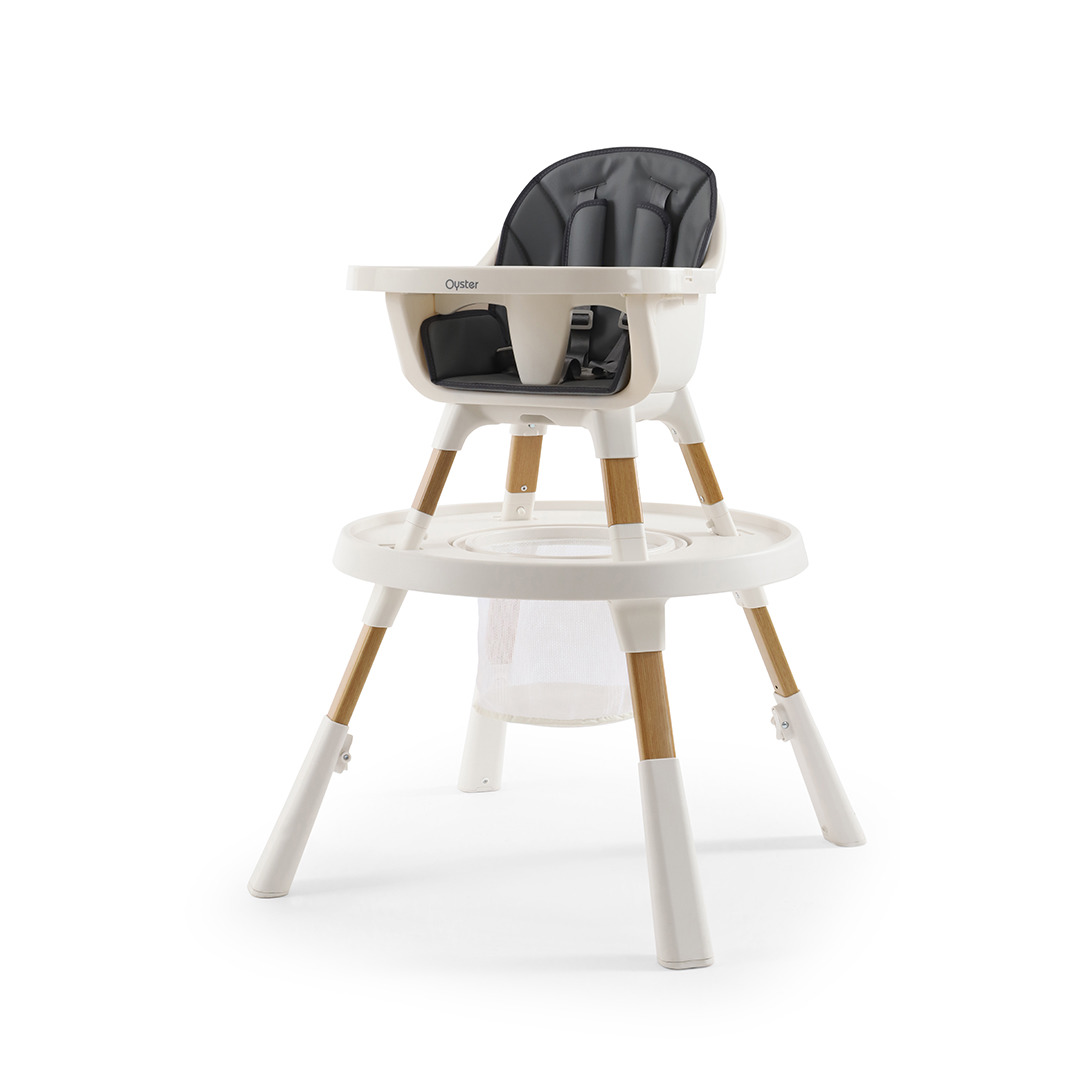 Oyster Home Highchair Krzesełko Do Karmienia 4w1 Moon oyster-home-highchair-krzeselko-do-karmienia-4w1-moon-szare_25196_01
