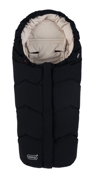 BeSafe Voksi Move Śpiworek Fo Fotelika/Wózka Voksi Czarny spiworek-do-fotelika-wozka-voksi-move-czarny_23069_01