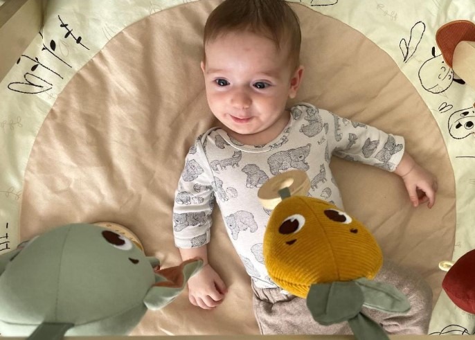 Tiny Love Gimnastyka/Mata Edukacyjna Z Pałąkami - Kraina Jednorożca Tiny_Love_6_elementow_-_3_Motoryka