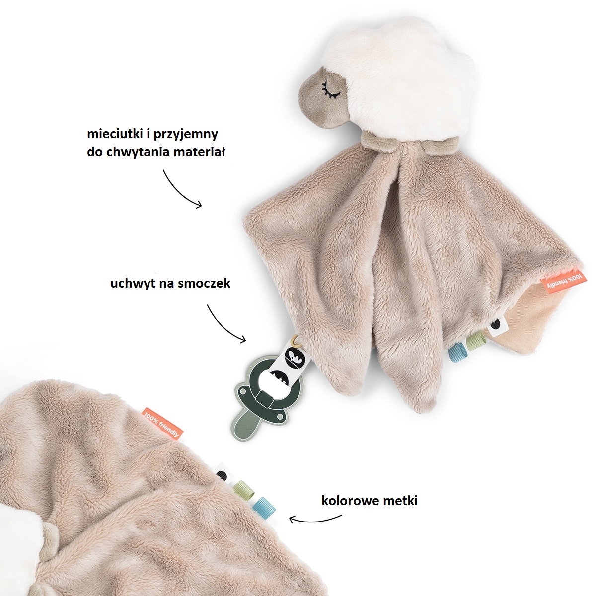 Done by Deer Foremki Silikonowe Happy Clouds Blue 3szt. 3d4bafdcfc4548939d265c550a9609f7