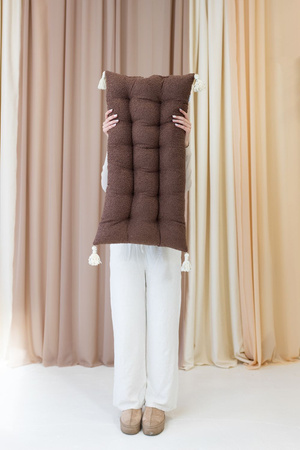 Baby Wood Poduszka do bujaka SPECIAL S Chocolate