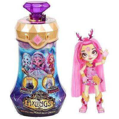 Tm Toys Magic Mixies Pixlings - Lalka Jelonek Deerle Różowa