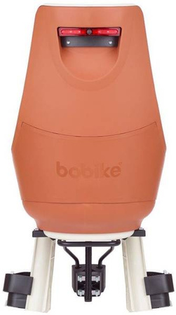Bobike Fotelik Rowerowy Exclusive Maxi Plus Led 1p Rama Cinamon Brown