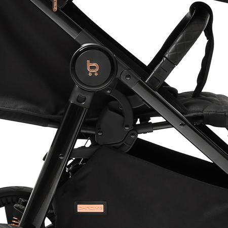 Future Design Xplode Chrome Wózek Spacerowy Jet Black