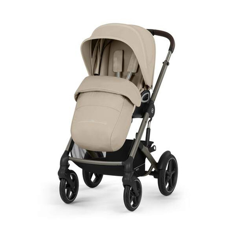Cybex Talos S Lux Wózek Głęboko-Spacerowy Rama Taupe Almond Beige