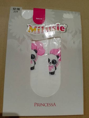 Milusie Rajstopy Dziewczęce Rozmiar 92/98 Mix Kolorów 