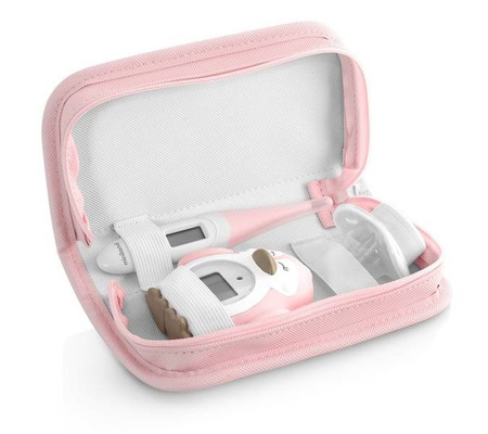 Miniland Zestaw 3 Termometrów Azure-Rose- Termometr Flexi, do Kąpieli, Smoczek