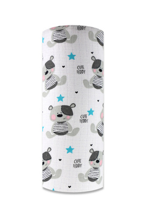 Ega Pielucha Tetrowa 70x80cm 768 Cute Teddy Niebieski