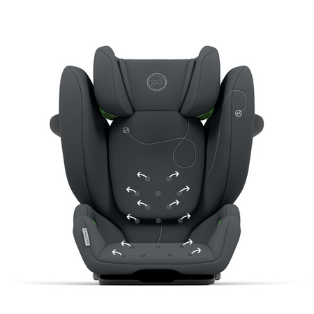Cybex Solution G i-Fix Fotelik Samochodowy 15-50 kg Granite Black