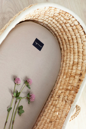 Puuki Prześcieradło Do Gondoli Wózka 35x75cm Czekolada