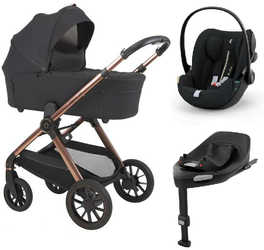 Espiro Code Wózek Głęboko-Spacerowy 10 Clever +  Cybex Cloud G I - Size Fotelik Samochodowy + Baza G
