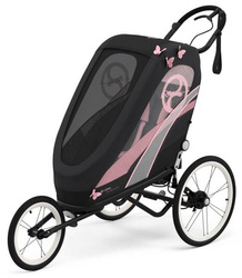 [OUTLET] Cybex Zeno Siedzisko Przyczepki Do Biegania Do Roweru Cybex Sports  Powder Pink by Anna Lewandowska