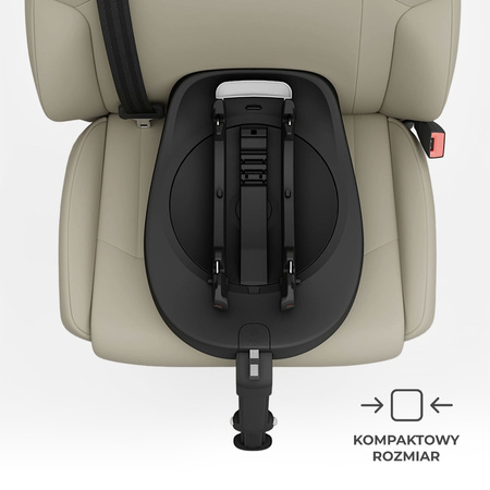 Kinderkraft Zestaw 3w1 Endura Safe Modular System Fotelik Samochodowy 0-36 kg Szary