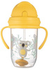Canpol Babies Exotic Kubek Niekapek z Rurką i Odważnikiem 270ml 56/606 Yellow