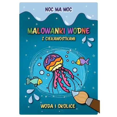 Trefl Noc ma Moc. Malowanki Wodne.