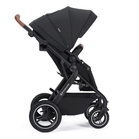 Kinderkraft B-Tour Mink Pro Wózek Głęboko-Spacerowy + Fotelik 0-13 kg Zestaw 3w1 Black