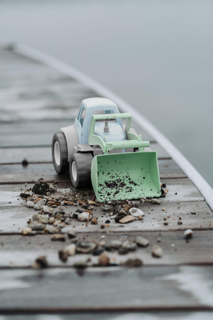 Dantoy BIO traktor green