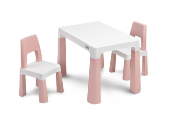 Toyz Monti Stolik Dziecięcy z Krzesłami Pink