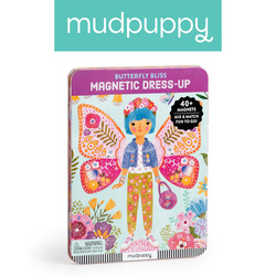 Mudpuppy Magnetyczne postacie Radosne motyle 4+