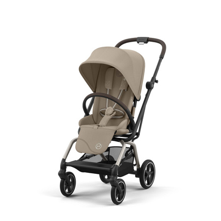[OUTLET] Cybex Eezy S Twist Plus 2 Wózek Spacerowy Rama Taupe Almond Beige 2024