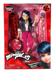 Playmates Miraculous Lalka Marinette i Strój Biedronki
