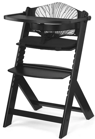 Kinderkraft Enock Krzesełko Do Karmienia Z Poduszką Czarne