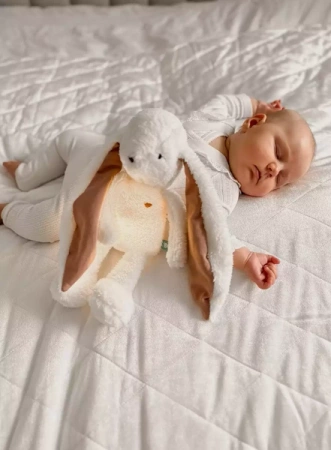 Szumisie Szumiący Królik 5w1 z Lampką Ecru Róż