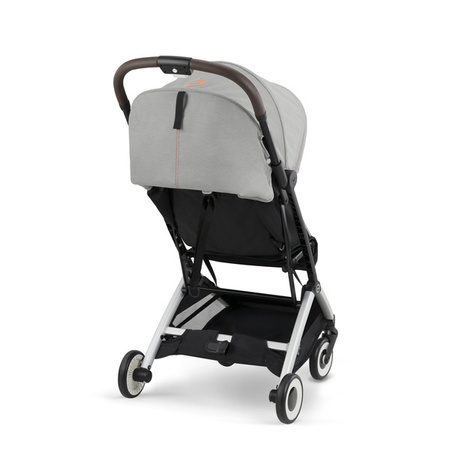 Cybex Orfeo Wózek Spacerowy Rama Srebrna Lava Grey + Pałąk 